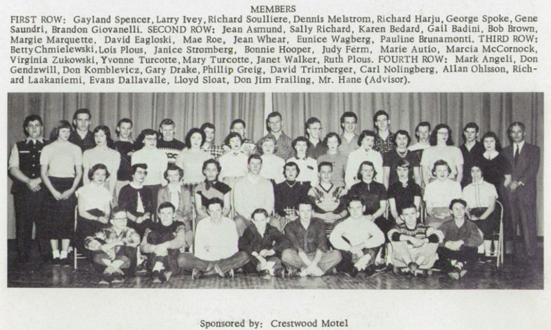 Crestwood Motel - 1953 Iron River High (newer photo)